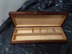 Houten sieradendoos met houtsnijwerk, Ophalen of Verzenden, Minder dan 50 cm, Minder dan 50 cm
