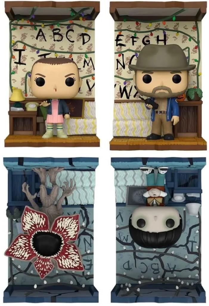 Set van 4 Funko Pop Deluxe Stranger Things Byers House NIEUW, Verzamelen, Poppetjes en Figuurtjes, Nieuw, Ophalen of Verzenden