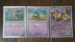 151 Abra, Kadabra, Alakazam promos Pokémon 151, Ophalen of Verzenden, Nieuw, Meerdere kaarten, Foil
