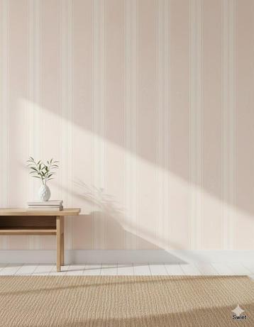 2011 Retro vintage roze behang zacht ton sur ton swiet beschikbaar voor biedingen