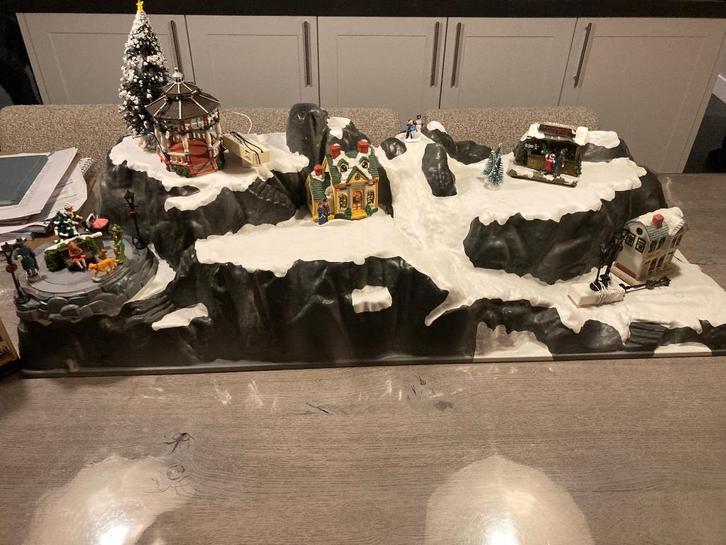 Mooi Kerstdorpje, Diversen, Kerst, Zo goed als nieuw, Ophalen