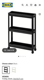 Vesken - trolley Ikea, Huis en Inrichting, Kasten | Stellingkasten, Ophalen of Verzenden, Zo goed als nieuw