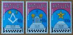 Antillen 802-804 serie  vrijmetselarij., Postzegels en Munten, Verzenden, Postfris