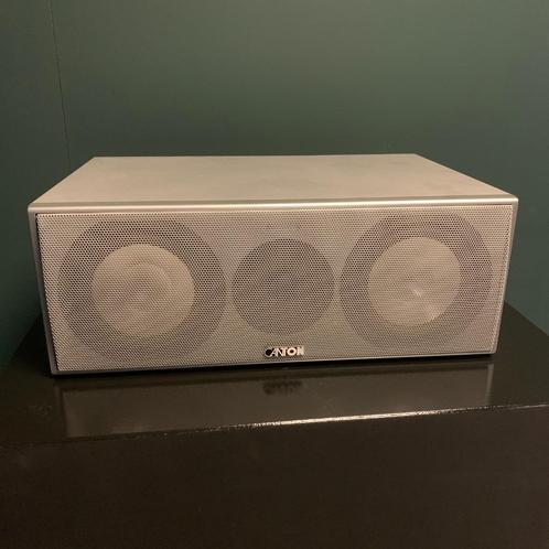 Canton GLE 405 CM - Center Speaker - Zilver (gebruikt), Audio, Tv en Foto, Luidsprekers, Gebruikt, Center speaker, 120 watt of meer