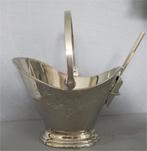 Douwe Egberts - suikermandje, suikerpot met schepje, Ophalen of Verzenden, Zilver