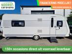 HOBBY DE LUXE EASY 560 FFE LIMITED MOVER +QUEENSBED+VOORTENT, Caravans en Kamperen, Caravans, Hobby, 7 tot 8 meter, Bedrijf, Luifel