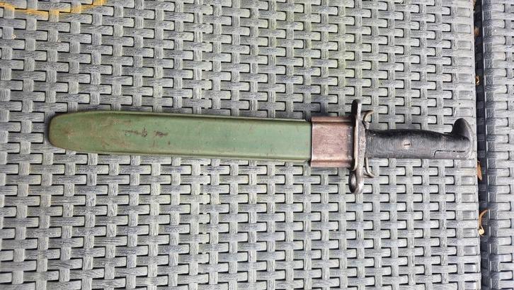 US ww2 m1 garand bajonet (1), Verzamelen, Militaria | Tweede Wereldoorlog, Mes of Dolk, Nederland, Ophalen of Verzenden
