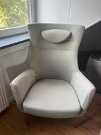 Grijze fauteuil van IKEA, Huis en Inrichting, Fauteuils, Gebruikt, Minder dan 75 cm, Ophalen of Verzenden, Stof