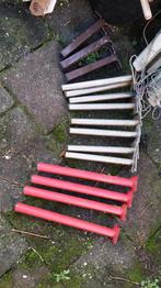 Stalen poten - diverse kleuren en maten, Huis en Inrichting, Ophalen, Gebruikt, Rechthoekig, 50 tot 100 cm