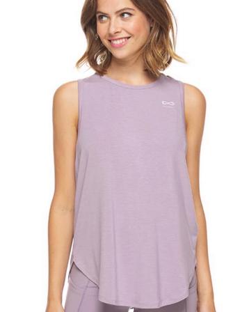 RAGWEAR vegan sport top mouwloos ANGA lila maan print mt M beschikbaar voor biedingen