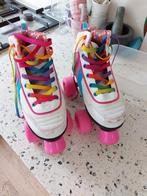 Rolschaatsen met beschermers maat 33, Ophalen of Verzenden, Gebruikt