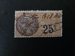 Fiscaal zegel Frankrijk 1925., Verzenden, Gestempeld