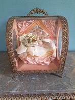 Mooie Antieke Roze Bruidsvitrine, Ophalen of Verzenden