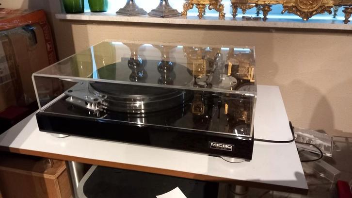 Micro Seiki BL91 premium met Saec tonearm, Audio, Tv en Foto, Platenspelers, Zo goed als nieuw, Platenspeler, Overige merken, Pitch-regelaar