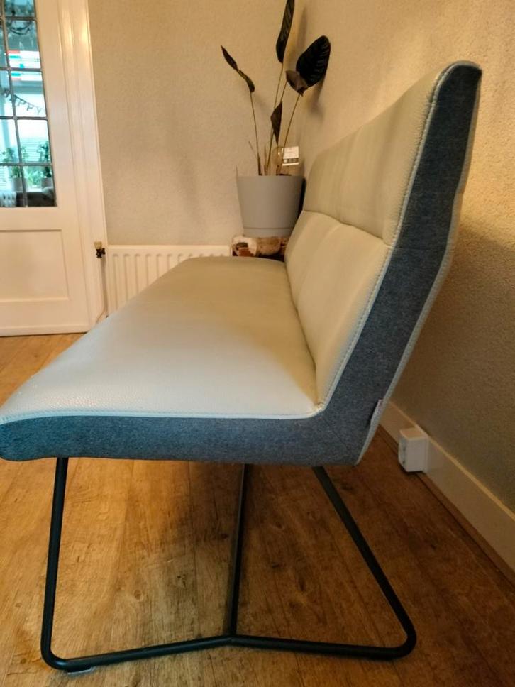 PU lederen eetkamerbank, Huis en Inrichting, Stoelen, Gebruikt, Eén, Overige kleuren, Ophalen