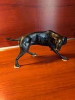 Bronzen Hond Beeld, Ophalen of Verzenden, Zo goed als nieuw, Dier