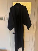 Originele Japanse Kimono Zwart/Donkerblauw, Kleding | Dames, Ophalen of Verzenden, Zo goed als nieuw, Maat 38/40 (M), Zwart