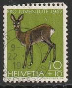 Zwitserland 1967 866 Pro Juventute Ree, Gest, Ophalen of Verzenden, Gestempeld