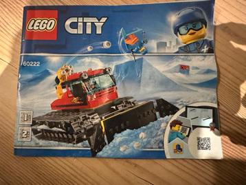 Lego City Sneeuwschuiver 60222 beschikbaar voor biedingen