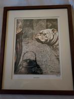 Vintage engelse Bulldog Prenten Ingelijst - Diverse Stijlen, Ophalen of Verzenden