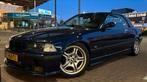 BMW E36 Cabrio 325i Handbak 1997. Minimum Roest!, Auto's, BMW, 1345 kg, Achterwielaandrijving, Zwart, Cabriolet