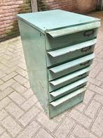 Laden kastje industrieel, Huis en Inrichting, Kasten | Ladekasten, Ophalen, Gebruikt, 50 tot 100 cm, 3 of 4 laden