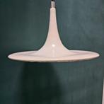 hang lamp trompetlamp wit met reflecterende onderkant, Ophalen of Verzenden