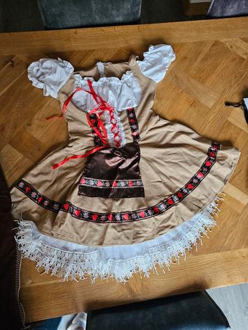 Oktoberfest tirol jurkje maat S/M valt klein! beschikbaar voor biedingen