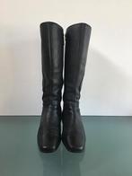 GRATIS VERZENDEN | GABOR leren zwarte vintage laarzen 38, Hoge laarzen, Verzenden, Zwart, Zo goed als nieuw