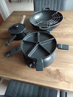 Gourmet, wok set Princess, Witgoed en Apparatuur, Gourmetstellen, Ophalen of Verzenden, Zo goed als nieuw, 4 t/m 7 personen