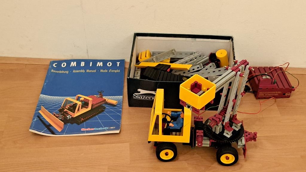 Fischer Technik Combimot - 30340 - Combimot, Ophalen of Verzenden, Gebruikt, Bouwen