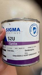 Stenen grijs lak verf sigma 0,5l s2u nieuw, Ophalen of Verzenden, Nieuw