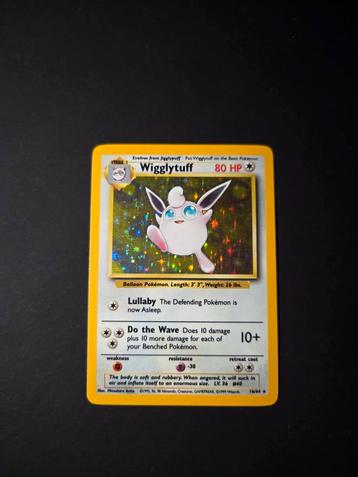 Wigglytuff 16/64 Pokemon Jungle error no symbole beschikbaar voor biedingen