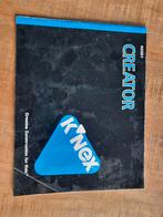 K'nex creator boek 1996, Ophalen of Verzenden