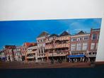 Stadshuis   Markt in Delft op Canvas 2 luik groot, Huis en Inrichting, Woonaccessoires | Schilderijen, Tekeningen en Foto's, Ophalen