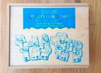 Vintage houten puzzel Leren rekenen, Kinderen en Baby's, Speelgoed | Educatief en Creatief, Ophalen of Verzenden, Gebruikt, Rekenen