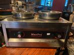 MaxPro Bain Marie - Professionele Warmhoudbak met 2 Zones, Ophalen, Gebruikt