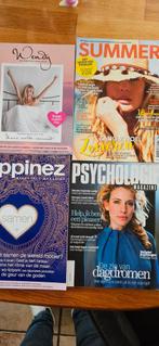 4 tijdschriften Wendy - Summer - Happinez en Psychologie, Ophalen of Verzenden, Zo goed als nieuw, Lichaam en Geest