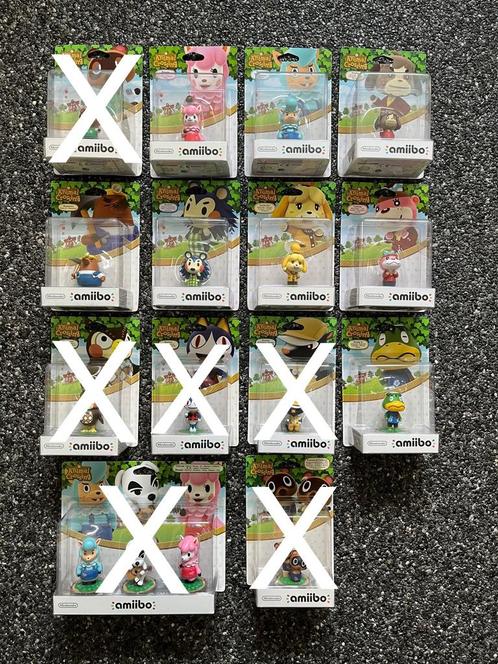Verzameling Animal Crossing Amiibo's, Spelcomputers en Games, Games | Nintendo Switch, Nieuw, 1 speler, Vanaf 3 jaar, Ophalen of Verzenden