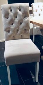 OP ZOEK naar velvet creme stoelen, bank, boxspring, Huis en Inrichting, Complete inboedels, Ophalen of Verzenden