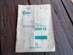 Fiat 1100 t2 instructieboekje, Auto diversen, Handleidingen en Instructieboekjes, Ophalen