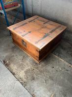 Grenen dekenkist/tafel, Ophalen, Gebruikt, 50 tot 100 cm, 50 tot 75 cm