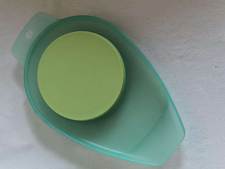Tupperware snijplank Mamsell met spatel, Huis en Inrichting, Keuken | Tupperware, Gebruikt, Overige typen, Ophalen of Verzenden