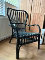 Ikea Storsele rotan zwarte stoel fauteuil, Huis en Inrichting, Fauteuils, Ophalen, Minder dan 75 cm, Riet of Rotan, Zo goed als nieuw