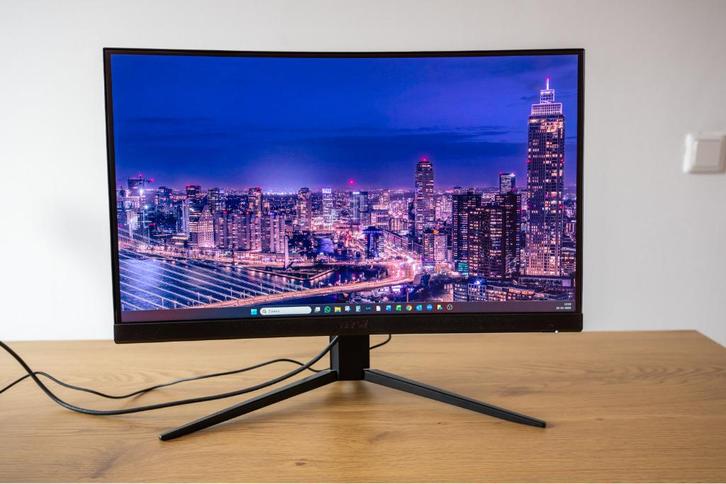 MSI G24C4 E2 Zwart gaming monitor, Computers en Software, Monitoren, Nieuw, 151 t/m 200 Hz, DisplayPort, Gaming, Curved, Kantelbaar