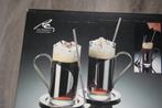 Irish coffee / chocolade glas set, Overige typen, Ophalen