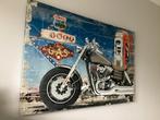 Poster met motor 120 x 80, Ophalen, Zo goed als nieuw, A1 t/m A3