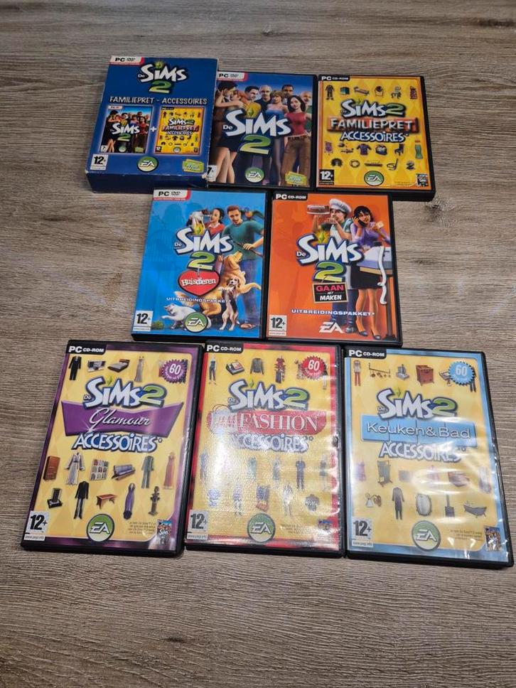 Sims 2 pc cd en sims 3 introductie, Spelcomputers en Games, Games | Pc, Zo goed als nieuw, Simulatie, 1 speler, Vanaf 12 jaar
