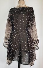 🌞 NIEUW🌞 MADELEINE kaftan tuniek jurk blouse maat 38 40 42, Maat 38/40 (M), Beige, Nieuw, Ophalen of Verzenden