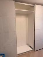 IKEA Pax kast met schuifdeuren Färvik - 2 basiselementen wit, Ophalen, Gebruikt, 100 tot 150 cm, 200 cm of meer